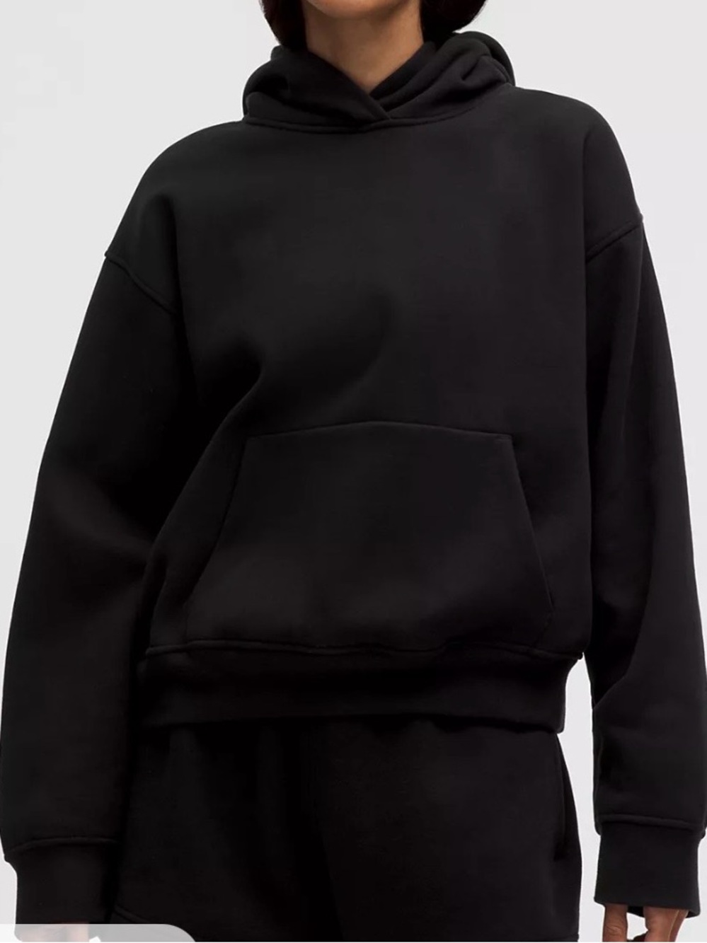 lululemon Steady State Oversized Hoodie Black Pullover NWT